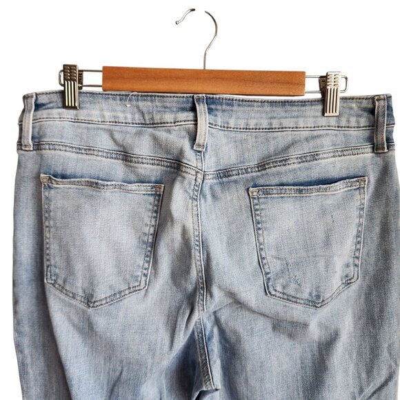 Chicos Jeans Women's Blue 14 R 2.5 So Slimming Girlfriend Slim Leg Ankle Chico's - Picture 6 of 10